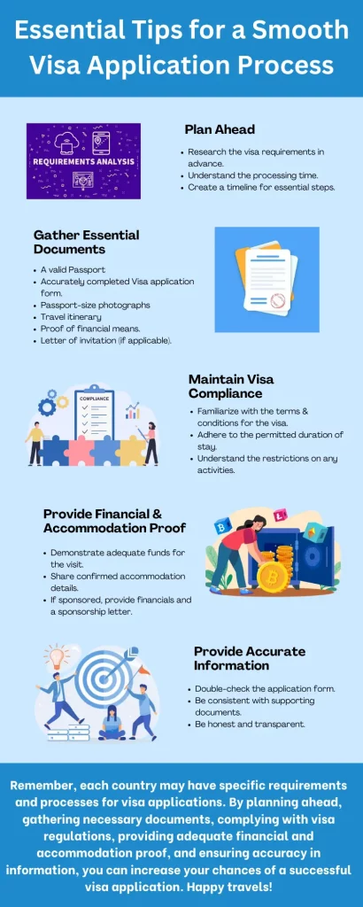 Essential Tips for a Smooth Visa Application Processes